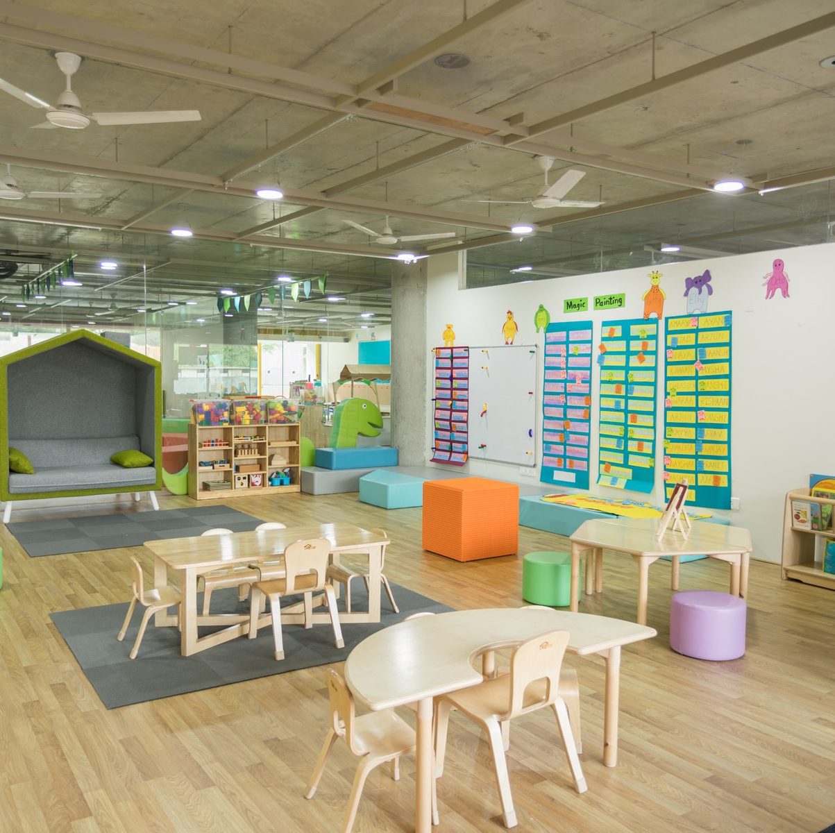 nursery room interior view